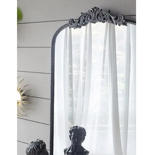 ORNATE METALLIC WALL MIRROR - Home & Garden > Decor > Mirrors