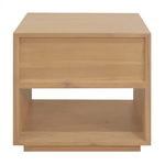 Oscar 1 Drawer Bedside Table (Natural) - Home & Garden > Home & Garden Others