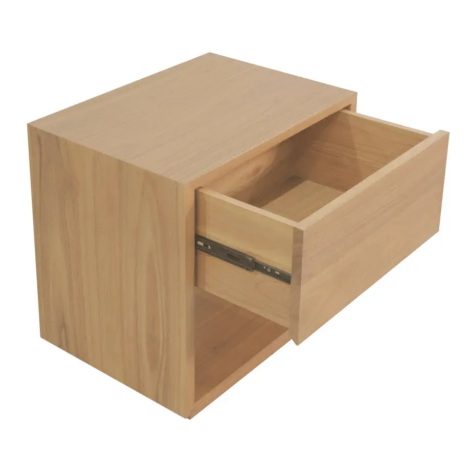 Oscar 1 Drawer Bedside Table (Natural) - Home & Garden > Home & Garden Others