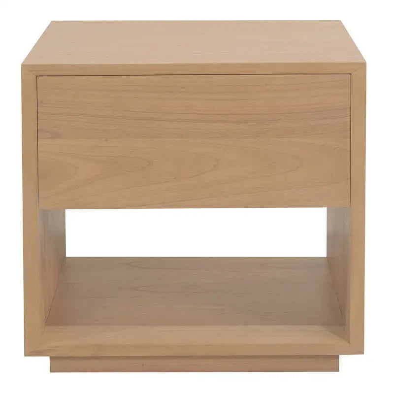 Oscar 1 Drawer Bedside Table (Natural) - Home & Garden > Home & Garden Others
