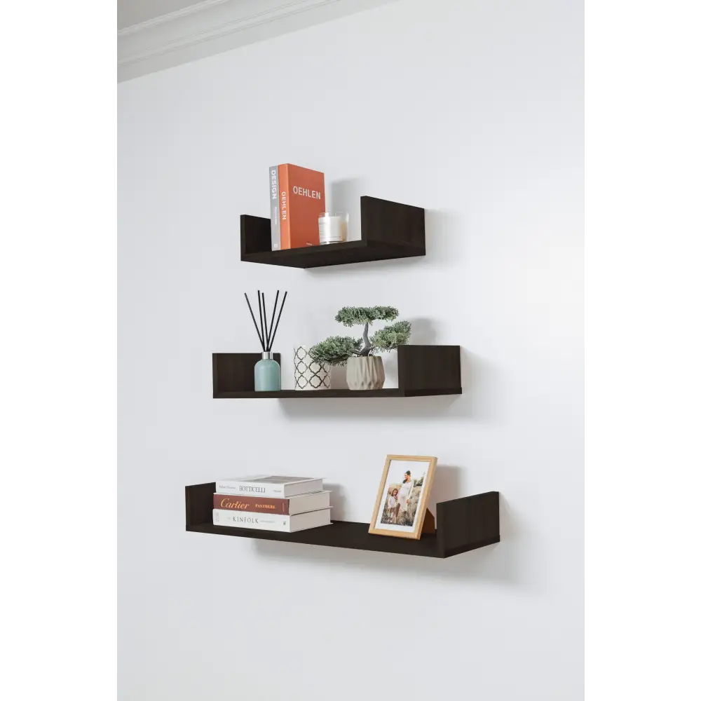 OSLO THREE PIECE SHELF KIT (NORDIC ASH) - Home & Garden > Storage > Clothing & Wardrobe Storage