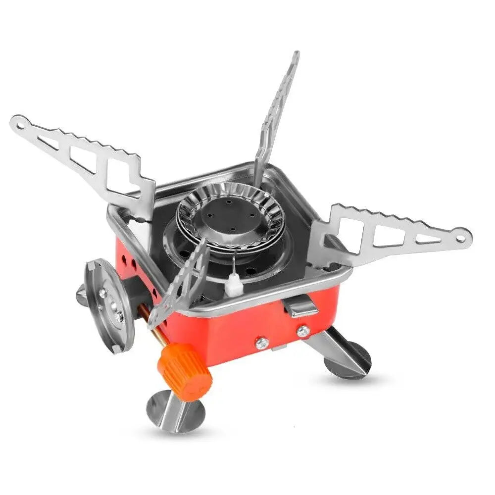 Outdoor Folding Mini Gas Burner Cooking Stove Butane Gas BBQ Hiking AU Stock - Home & Garden > BBQ
