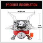 Outdoor Folding Mini Gas Burner Cooking Stove Butane Gas BBQ Hiking AU Stock - Home & Garden > BBQ