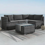 Outdoor Modular Lounge Sofa Bondi -Grey - Furniture > Outdoor