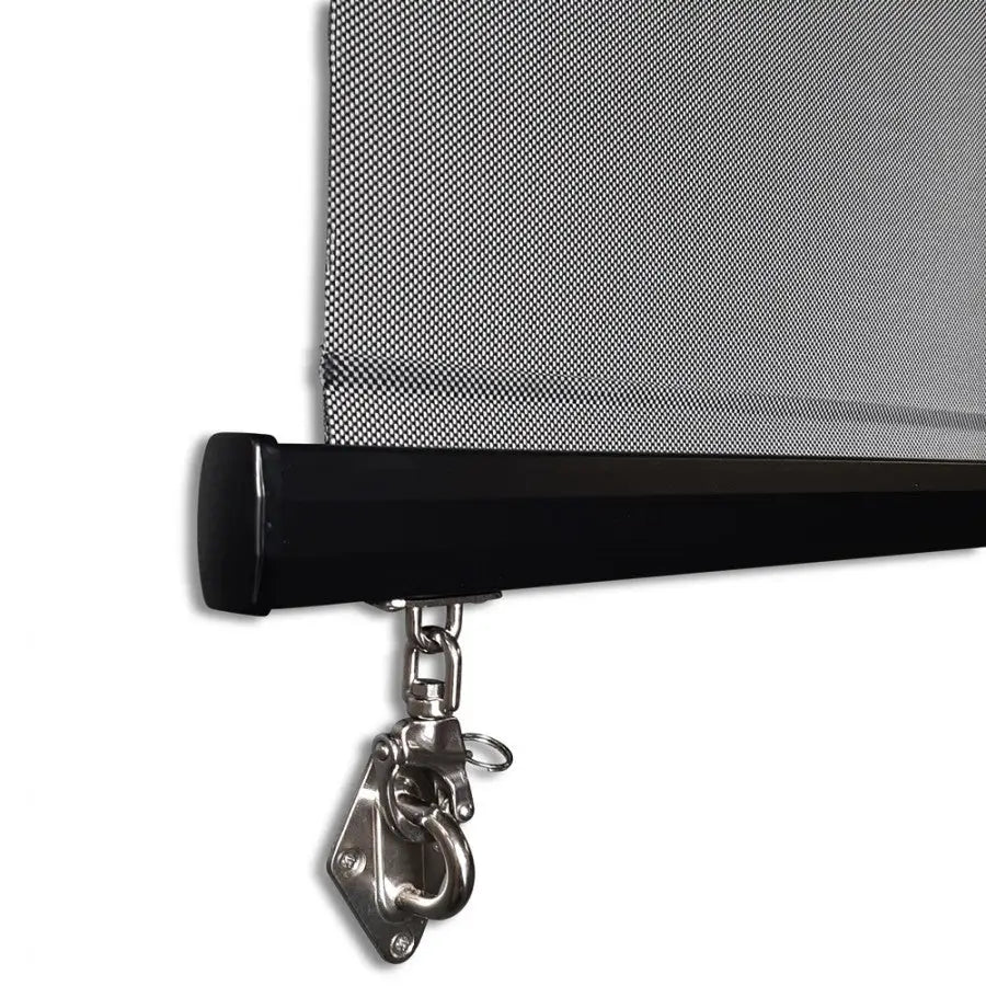 Outdoor Roller Blind Sun Screen Awning With Aluminium Hood - Home & Garden > Home & Garden Others