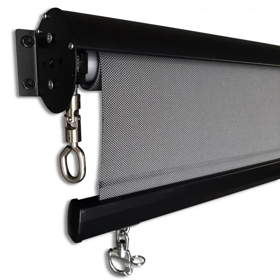 Outdoor Roller Blind Sun Screen Awning With Aluminium Hood - Home & Garden > Home & Garden Others