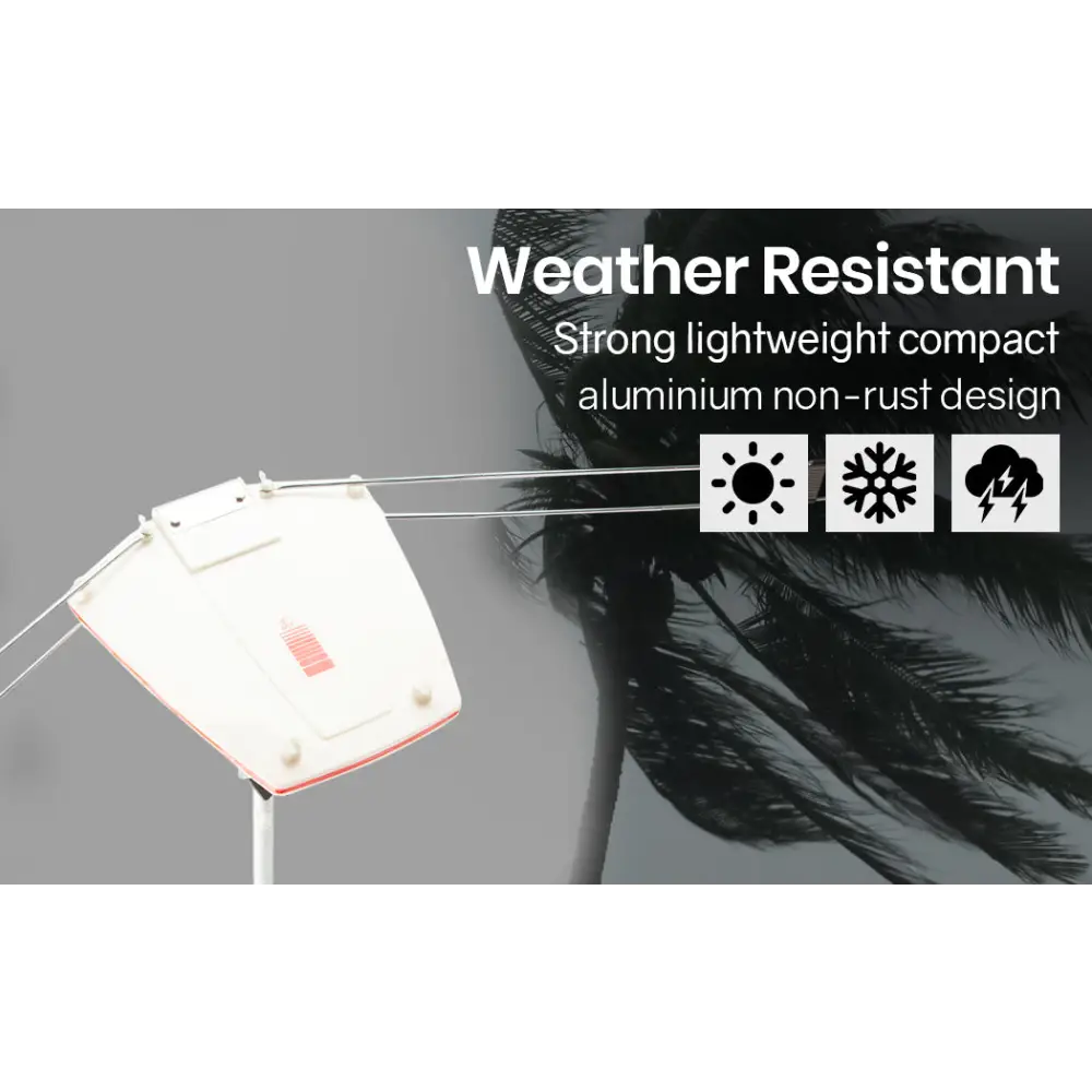 Outdoor TV Antenna Digital Rotating HD Amplified Aerial Signal Booster Remote - Audio & Video > TV Accessories