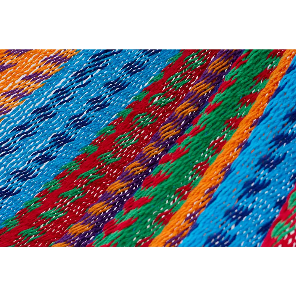 Outdoor undercover cotton Mayan Legacy hammock Family size Colorina - Home & Garden > Hammocks