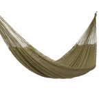 Outdoor undercover cotton Mayan Legacy hammock King size Cedar - Home & Garden > Hammocks