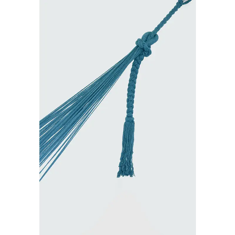Outdoor undercover cotton Mayan Legacy hammock with hand crocheted tassels Queen Size Bondi - Home & Garden > Hammocks