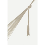 Outdoor undercover cotton Mayan Legacy hammock with hand crocheted tassels King Size Marble - Home & Garden > Hammocks