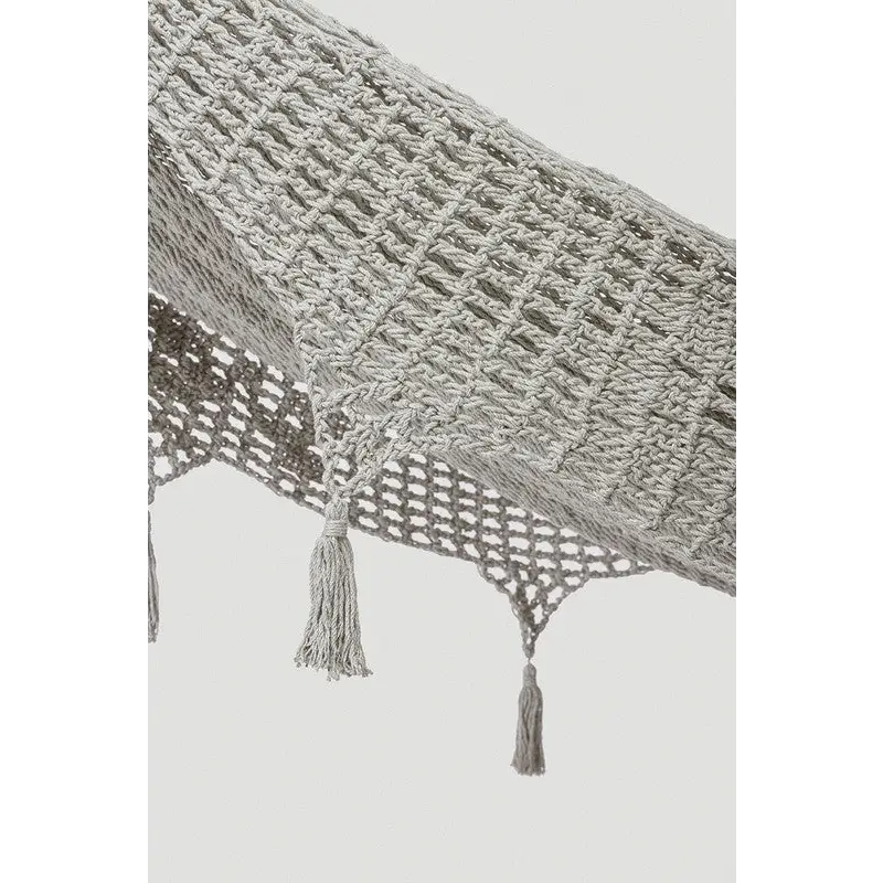 Outdoor undercover cotton Mayan Legacy hammock with hand crocheted tassels Queen Size Dream Sands - Home & Garden >