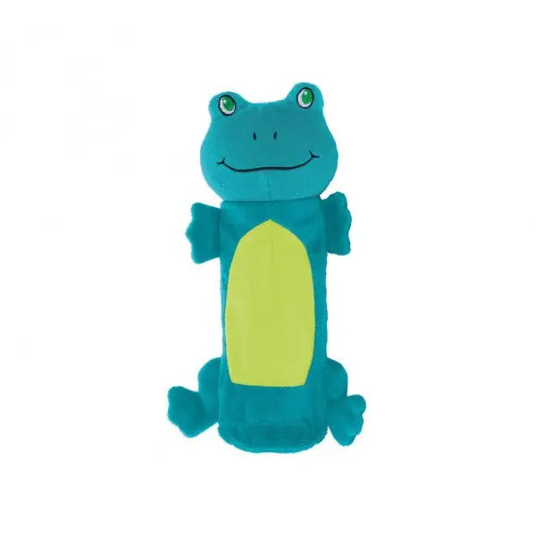 OUTWARD HOUND Bottle Buddy Gigglers Dog Toy - Frog Monkey Chicken - Chicken - Pet Care > Toys > Dog Toys