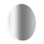 Oval Mirror LED Anti-Fog Illuminated Bathroom Living Room - Health & Beauty > Personal Care > Back Care