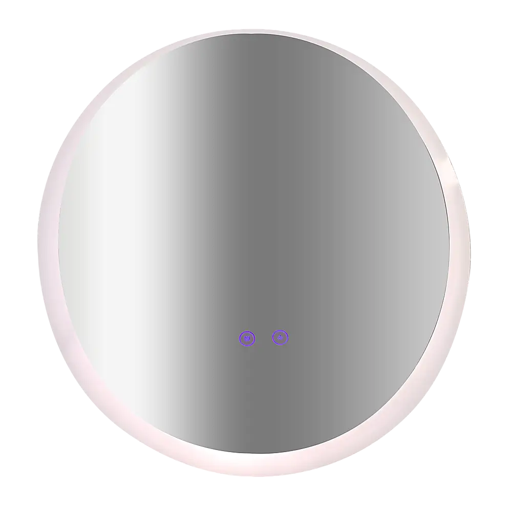 Oval Mirror LED Anti-Fog Illuminated Bathroom Living Room - Health & Beauty > Personal Care > Back Care
