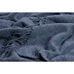 Oxford Throw - Merino Wool Blend - Navy - Home & Garden > Decor