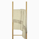 Oxford Throw - Merino Wool Blend - Stone - Home & Garden > Decor