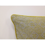Pack of 4 Azuk Mustard Yellow & Grey 50cm x 50cm Cushion Covers - Home & Garden > Decor