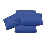 Pack of 4 Classic Sky Blue Large 56x56cm Box Sided Cushion Cover Chair pad covers - Home & Garden > Decor