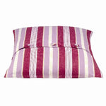 Pack of 4 Coste Fuchsia 50x50cm Striped Cushion Cover - Home & Garden > Decor
