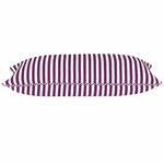 Pack of 4 Dandi Fuchsia Plum Purple & White Rectangle Cushion Covers - Home & Garden > Decor