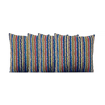 Pack of 4 Dries Multicoloured cushion covers Made In Europe - Home & Garden > Decor