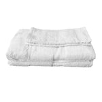 Pack of 4 - Egyptian Cotton Extra Large Bath Sheets and Face Washers set White - Home & Garden > Bathroom Accessories