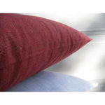 Pack of 4 Elements Deep Red Solid Base Colour Square Cushion Covers - Home & Garden > Decor