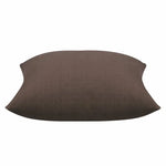 Pack of 4 Elements Stone Brown Solid Base Colour Square Cushion Covers - Home & Garden > Decor