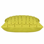 Pack of 4 Flux Mustard Yellow 3D Textured 45cm x 45cm Cushion Covers - Home & Garden > Decor