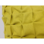 Pack of 4 Flux Mustard Yellow 3D Textured 45cm x 45cm Cushion Covers - Home & Garden > Decor