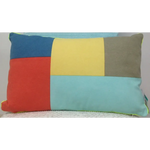 Pack of 4 Geo Beige Block Design Rectangle Cushion Cover 30cm x 50cm - Home & Garden > Decor