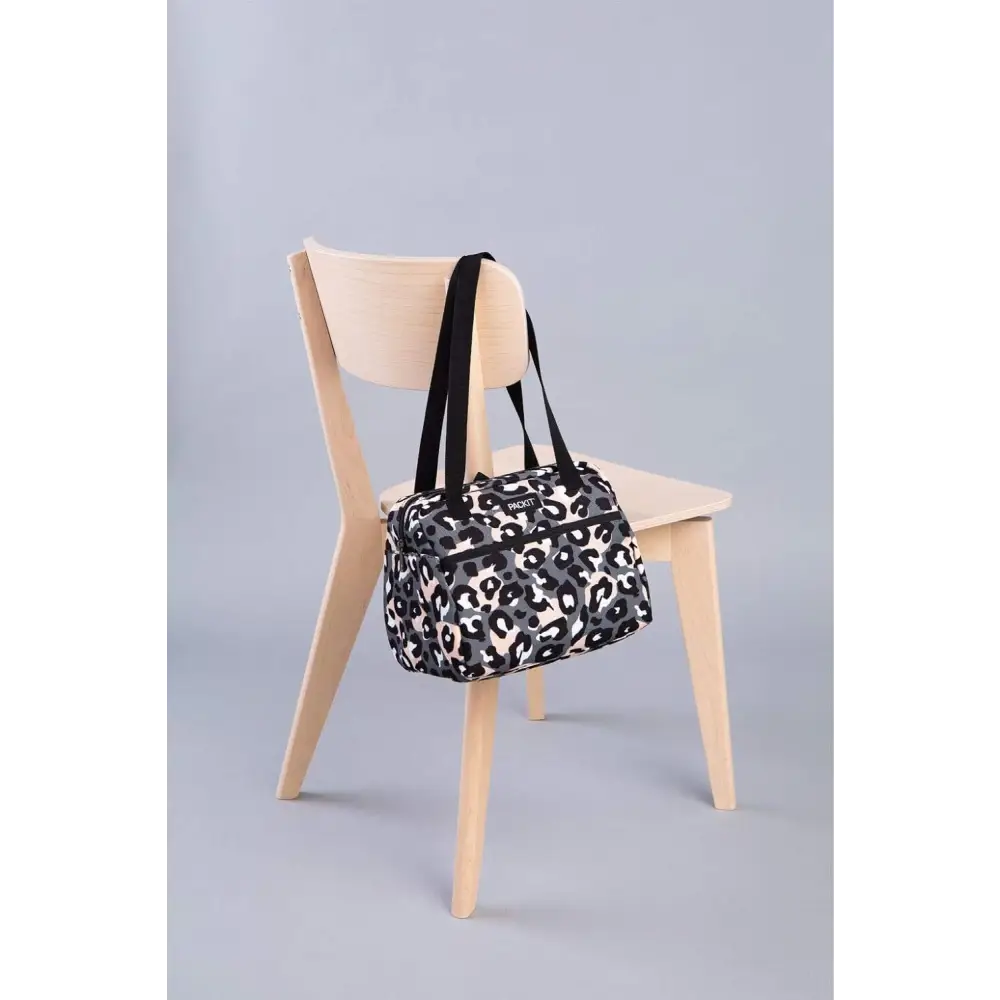 PACKIT Freezable Ice Lunch Bag Tote Camping Travel Tiger - Wild Leopard - Home & Garden > Kitchenware