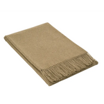 Paddington Throw - Fine Wool Blend - Camel - Home & Garden > Decor