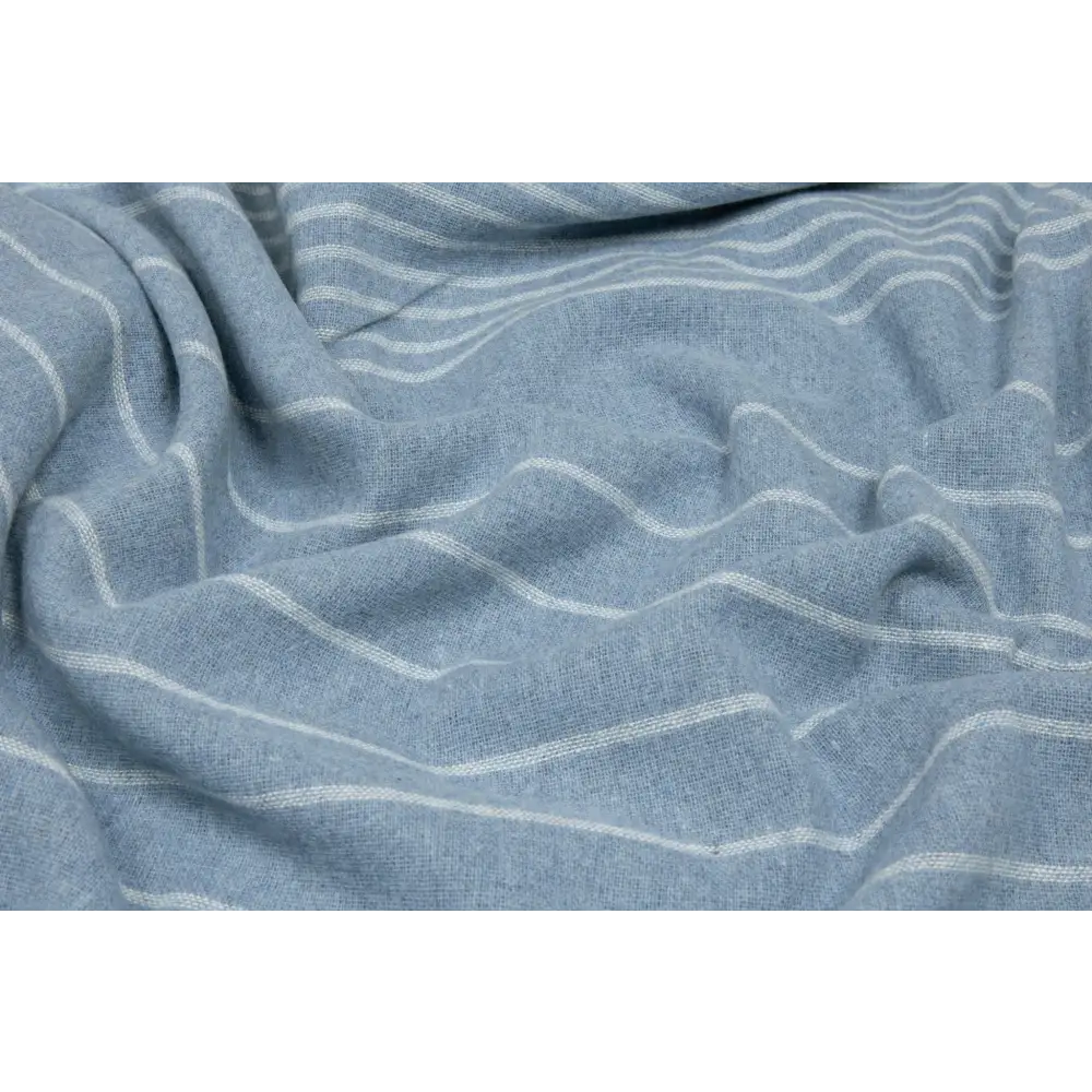 Paddington Throw - Fine Wool Blend - Forever Blue - Home & Garden > Decor