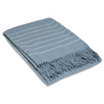 Paddington Throw - Fine Wool Blend - Forever Blue - Home & Garden > Decor