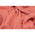 Paddington Throw - Fine Wool Blend - Peach - Home & Garden > Decor