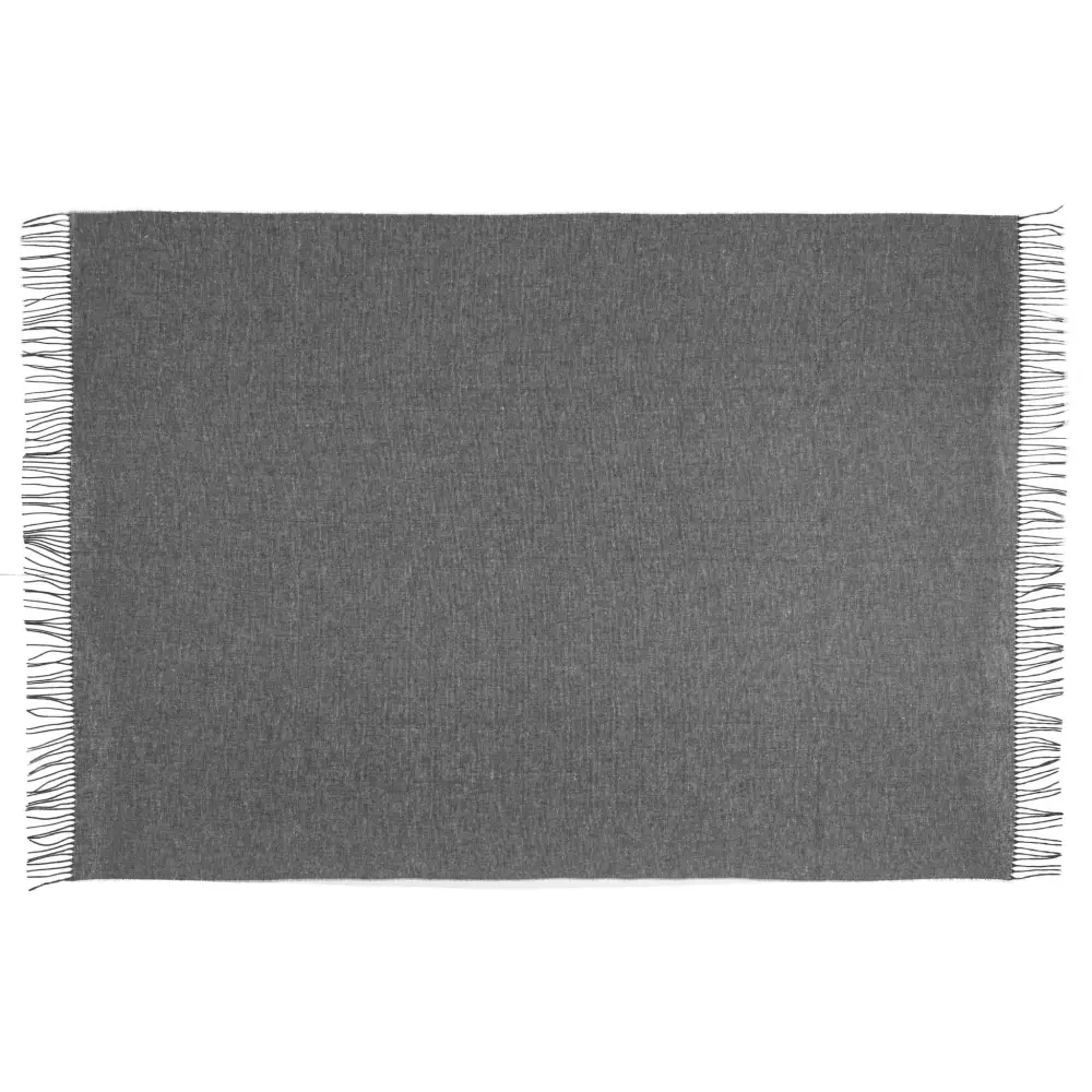 Paddington Throw - Fine Wool Blend - Slate - Home & Garden > Decor