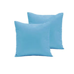 Pair of Polyester Cotton European Pillowcases Sky - Home & Garden > Bedding