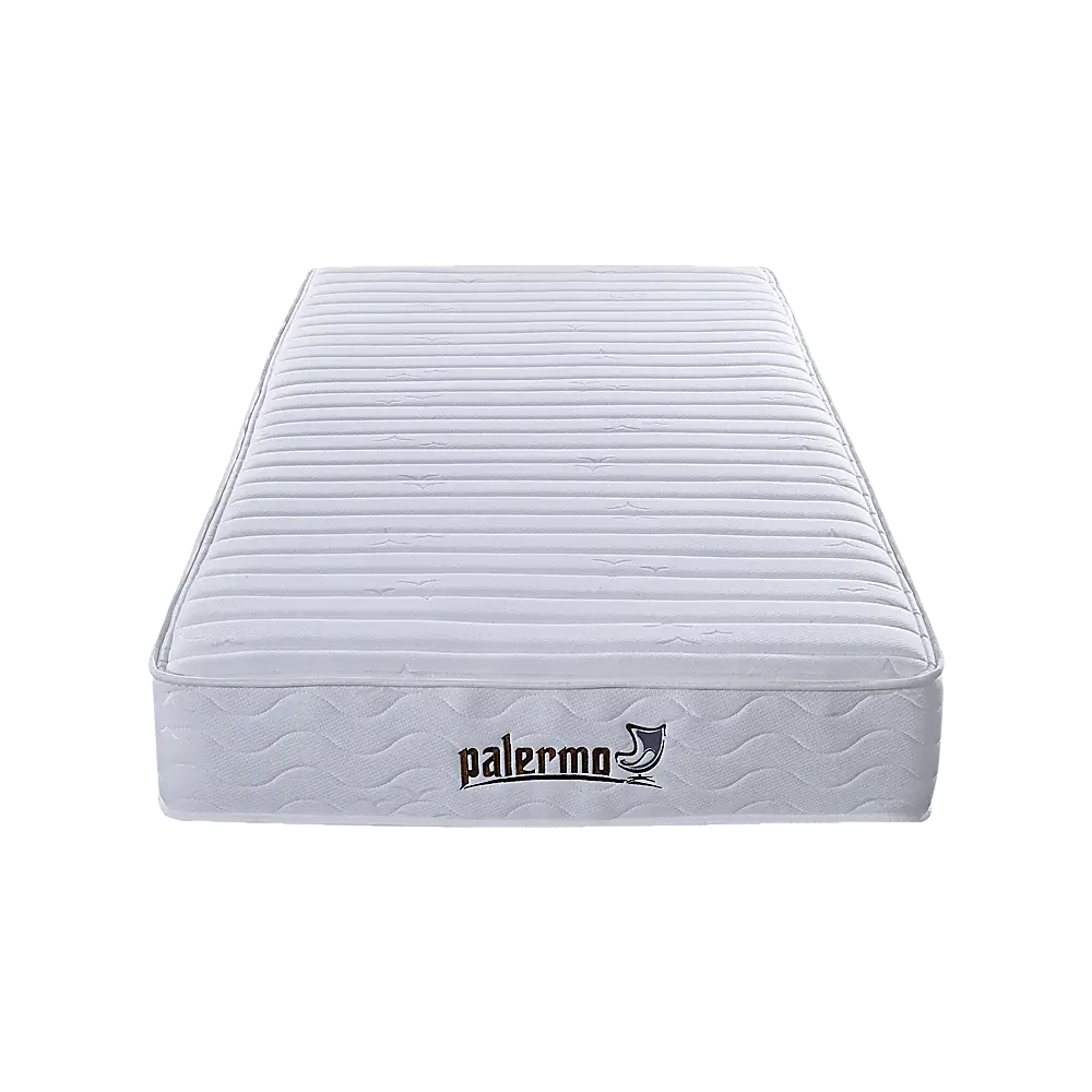 Palermo Contour 20cm Encased Coil King Single Mattress CertiPUR-US Certified Foam - Furniture > Mattresses