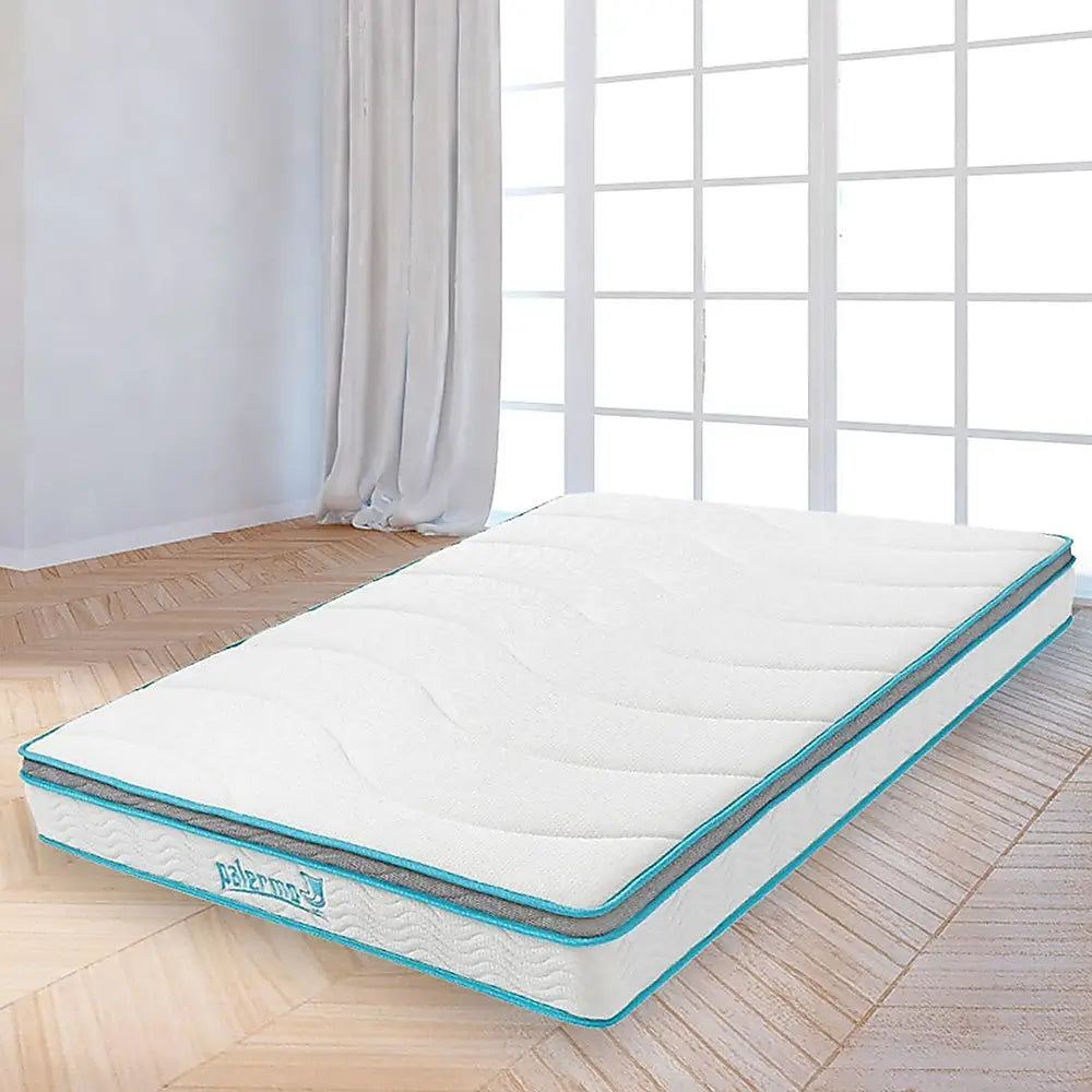 Palermo Double 20cm Memory Foam and Innerspring Hybrid Mattress - Furniture > Mattresses