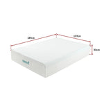 Palermo Double Mattress 30cm Memory Foam Green Tea Infused CertiPUR Approved - Furniture > Mattresses