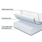 Palermo Double Mattress Memory Foam Green Tea Infused CertiPUR Approved - Furniture > Mattresses