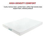 Palermo Double Mattress Memory Foam Green Tea Infused CertiPUR Approved - Furniture > Mattresses