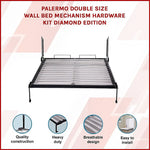Palermo Double Size Wall Bed Mechanism Hardware Kit Diamond Edition - Furniture > Bedroom
