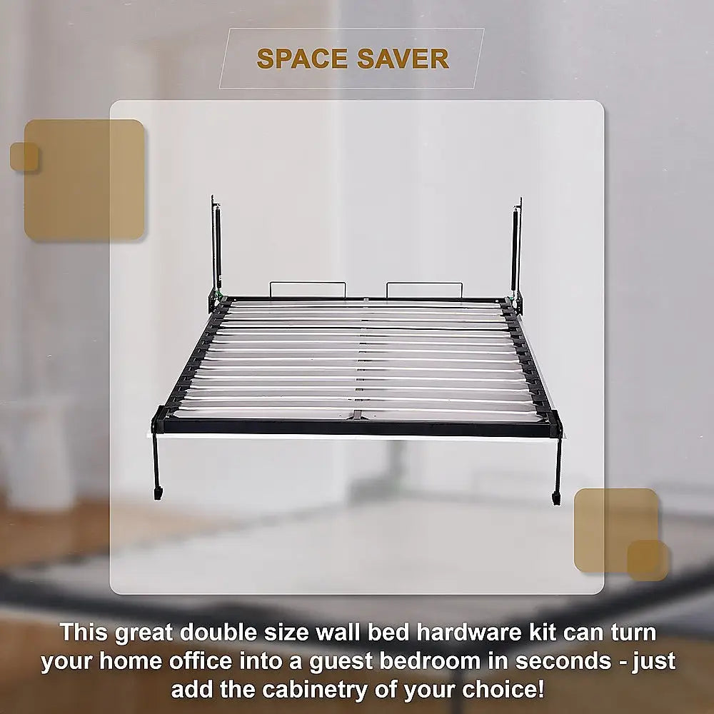 Palermo Double Size Wall Bed Mechanism Hardware Kit Diamond Edition - Furniture > Bedroom