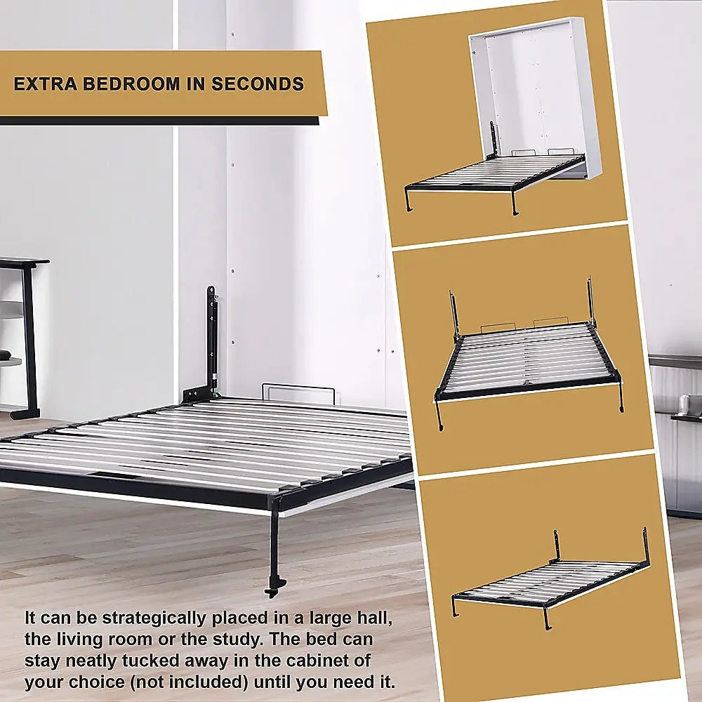 Palermo Double Size Wall Bed Mechanism Hardware Kit Diamond Edition - Furniture > Bedroom