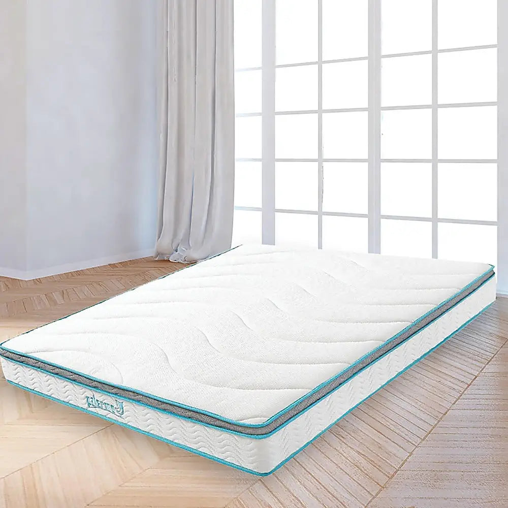 Palermo King 20cm Memory Foam and Innerspring Hybrid Mattress - Furniture > Mattresses