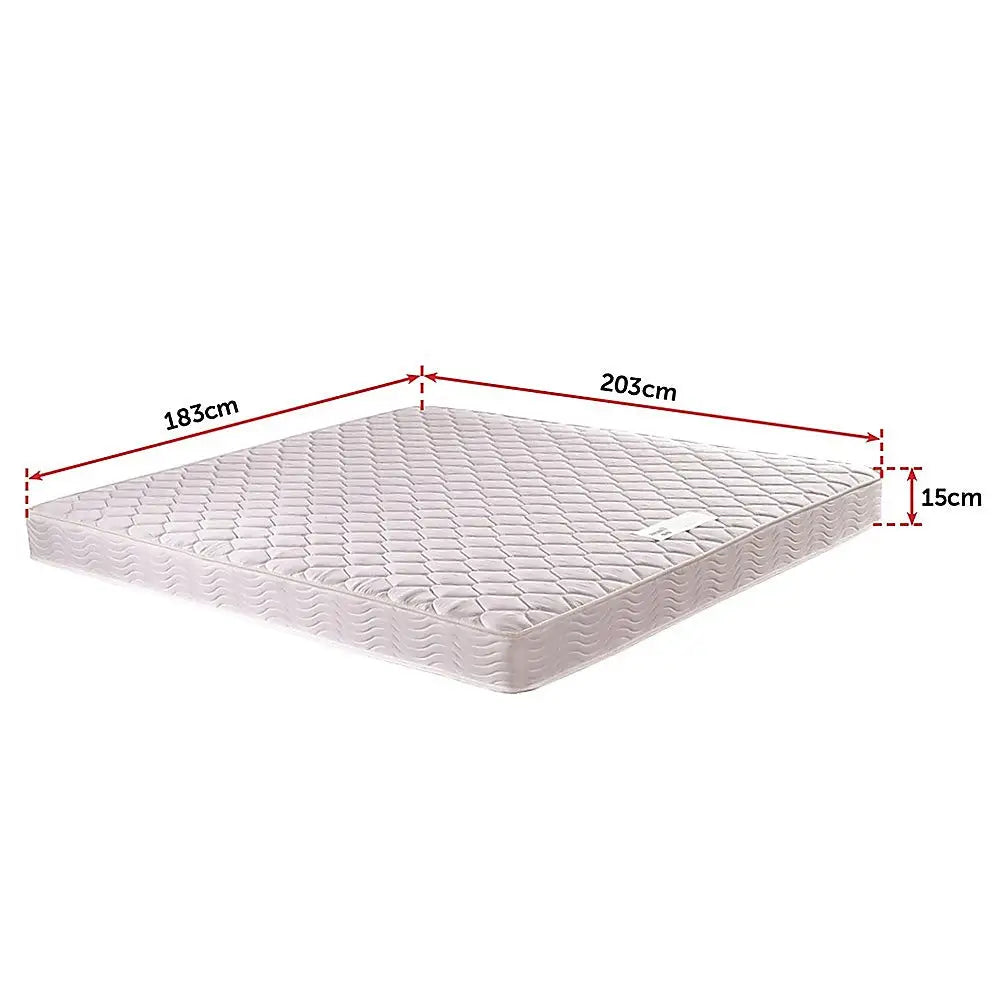 PALERMO King Bed Mattress - Furniture > Mattresses
