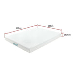 Palermo King Mattress Memory Foam Green Tea Infused CertiPUR Approved - Furniture > Mattresses